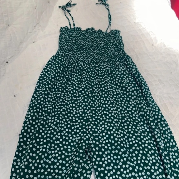 Green Jumpsuit - Picture 2 of 4